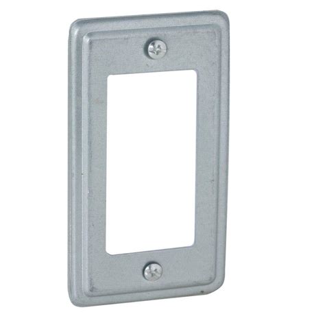 gfci steel receptacle handy box cover|gfci with cover.